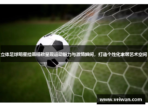 立体足球明星挂画精致呈现运动魅力与激情瞬间，打造个性化家居艺术空间