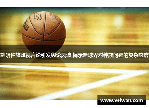 姚明种族歧视言论引发舆论风波 揭示篮球界对种族问题的复杂态度